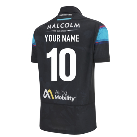 2025-2026 Glasgow Warriors Euro Replica Rugby Shirt (Your Name)_0