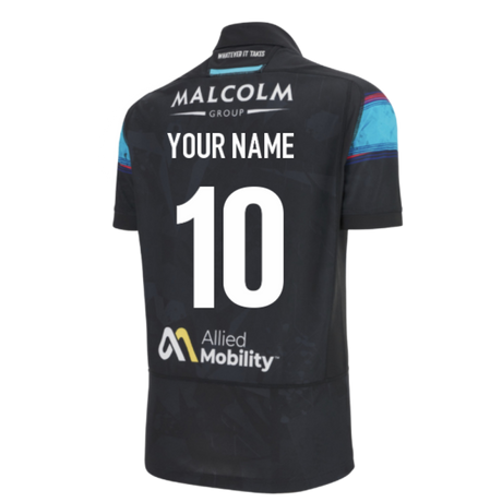 2025-2026 Glasgow Rugby Euro Replica Shirt (Kids) (Your Name)_0