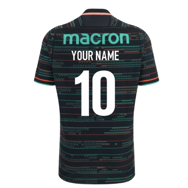 2025-2026 Barbarians Rugby Training Jersey (Black) (Your Name)_0