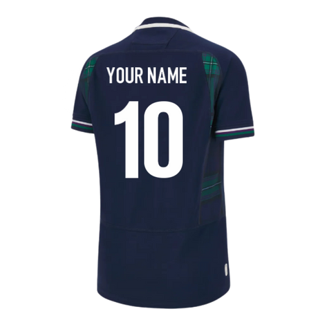 Scotland RWC 2023 Home Rugby Poly Replica Shirt (Ladies) (Your Name)_0