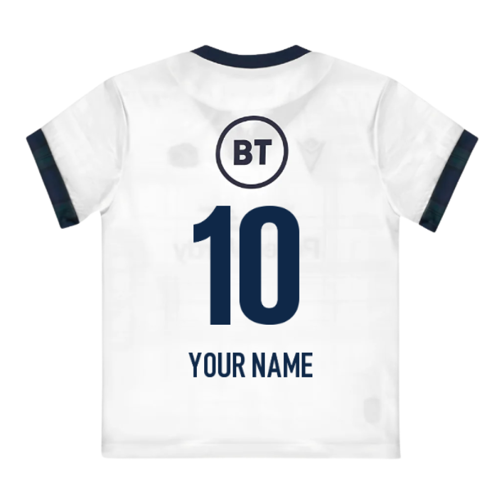 2023-2024 Scotland Rugby Away Mini Shirt (1-2 Years) (Your Name)_0
