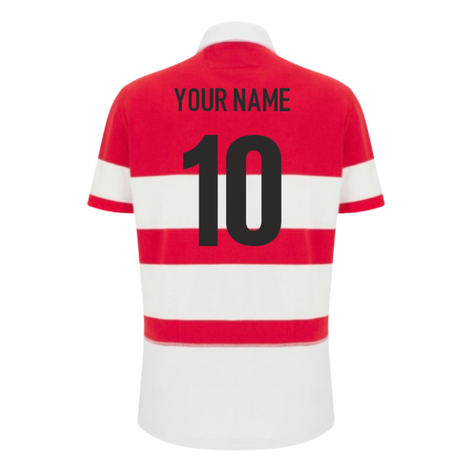 2025-2026 Gloucester Rugby Cotton Home Shirt (Your Name)_0