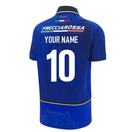 2025-2026 Italy FIR Rugby Home Replica Shirt (Your Name)_0