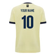 2026-2027 Scotland Rugby Ath Cotton T-Shirt (Sand) (Your Name)_0