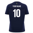 2026-2027 Scotland Rugby Ath Cotton T-Shirt (Navy) (Your Name)_0