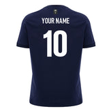 2026-2027 Scotland Rugby Ath Cotton T-Shirt (Navy) (Your Name)_0