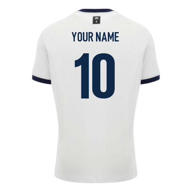 2026-2027 Scotland Rugby Ath Cotton T-Shirt (White) (Your Name)_0