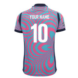 2026-2027 Scotland Rugby Training Jersey (Neon Pink) - Kids (Your Name)_0
