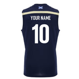2026-2027 Scotland Rugby Sleeveless Training Shirt (Navy) (Your Name)_0
