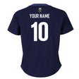 2026-2027 Scotland Rugby Ath Cotton T-Shirt (Navy) - Womens (Your Name)_0