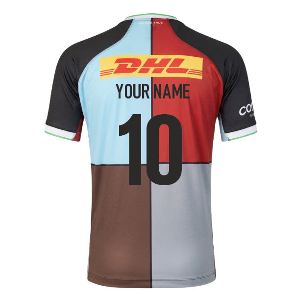2026-2027 Harlequins Home Rugby Shirt (Your Name)_0