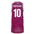 2026-2027 Scotland Rugby Basketball Vest (Neon Pink) (Your Name)_0