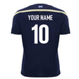 2026-2027 Scotland Rugby Training Shirt (Navy/Sand) (Your Name)_0