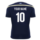2026-2027 Scotland Rugby Training Shirt (Navy/Sand) (Your Name)_0