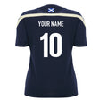 2026-2027 Scotland Rugby Training Shirt (Navy) - Womens (Your Name)_0