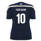 2026-2027 Scotland Rugby Training Shirt (Navy) - Womens (Your Name)_0