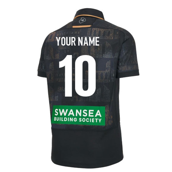 2026-2027 Ospreys Rugby Poly Home Shirt (Kids) (Your Name)_0