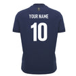 2026-2027 Sale Sharks Travel Cotton T-Shirt (Navy) (Your Name)_0