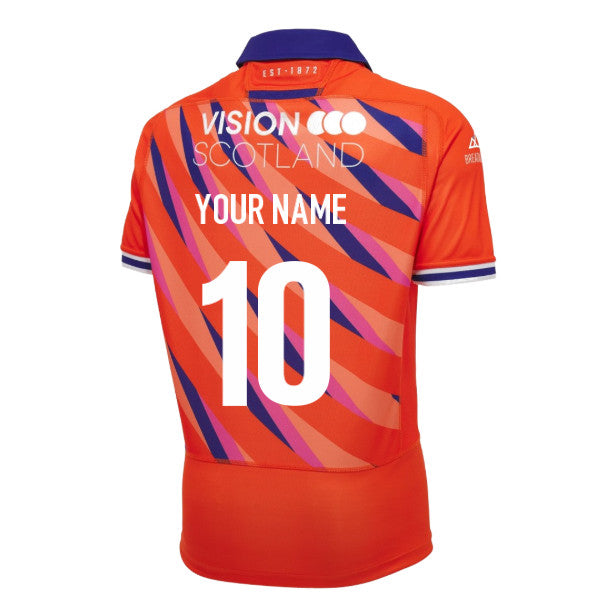 2026-2027 Edinburgh Rugby Poly Away Shirt (Kids) (Your Name)_0