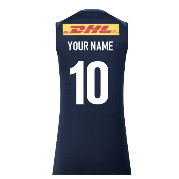 2026-2027 Harlequins Training Vest (Navy/Ensign Blue) (Your Name)_0