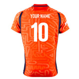 2026-2027 Edinburgh Rugby Training Shirt (Orange) (Your Name)_0