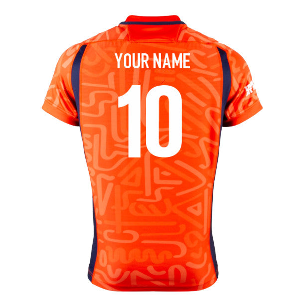 2026-2027 Edinburgh Rugby Training Shirt (Orange) (Your Name)_0