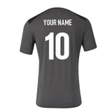 2026-2027 Saracens Rugby Training Shirt (Grey) (Your Name)_0