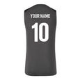 2026-2027 Saracens Rugby Training Vest (Gunmetal) (Your Name)_0