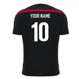 2026-2027 Gloucester Rugby Poly Training Shirt (Black) (Your Name)_0