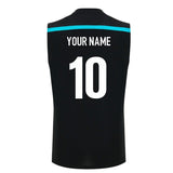 2026-2027 Glasgow Warriors Sleeveless Poly Training Shirt (Black) (Your Name)_0