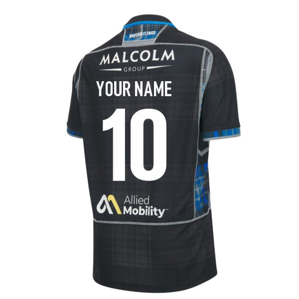 2026-2027 Glasgow Warriors Poly Home Rugby Shirt (Your Name)_0