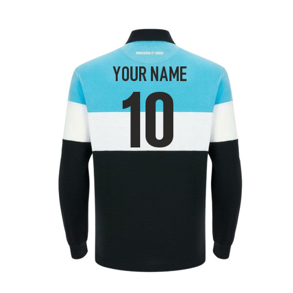 2026-2027 Glasgow Warriors Euro Cotton Long Sleeve Shirt (Your Name)_0