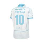 2026-2027 Sale Sharks Poly Away Rugby Shirt (Kids) (Your Name)_0