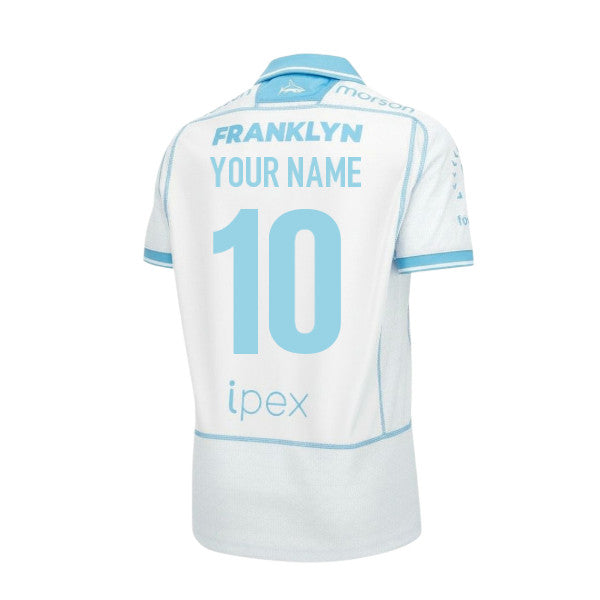 2026-2027 Sale Sharks Poly Away Rugby Shirt (Kids) (Your Name)_0