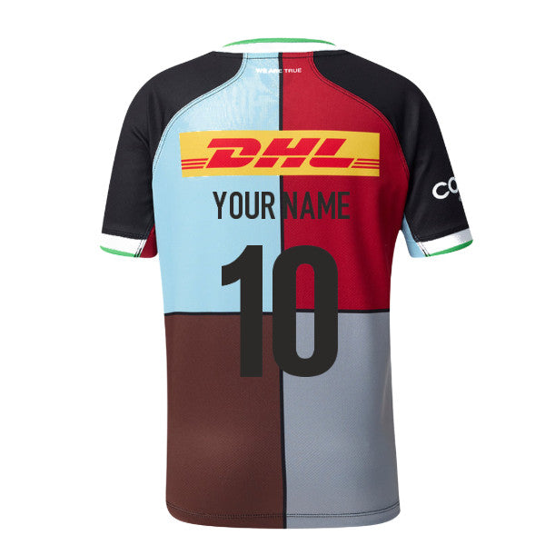 2026-2027 Harlequins Home Rugby Shirt (Kids) (Your Name)_0