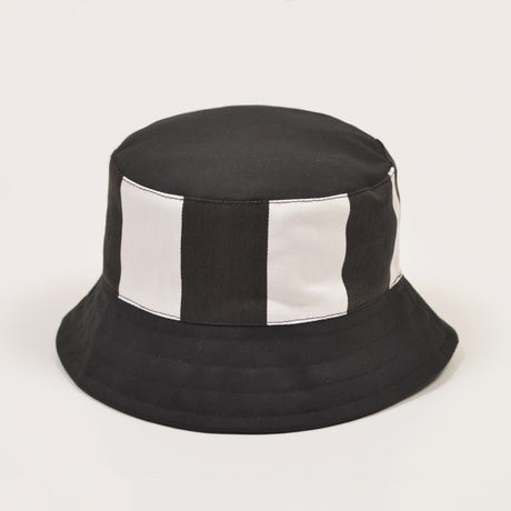 TOFFS Bucket Hat - Black/White Stripe_0
