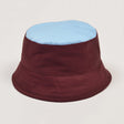 TOFFS Bucket Hat - Maroon/Sky_0
