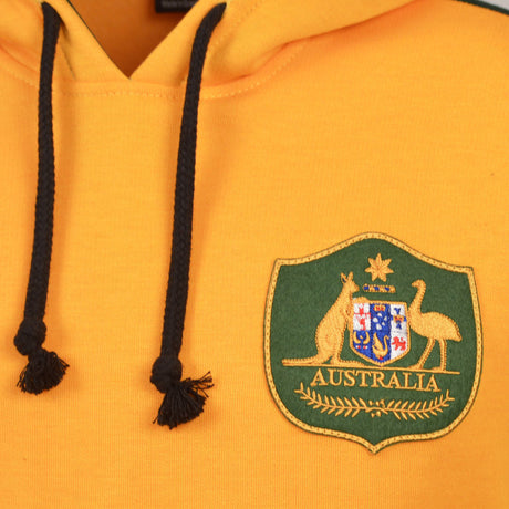 Australia Hoodie 1980s Amber/Bottle Green_1