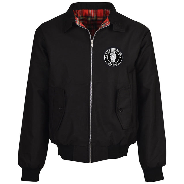 Swansea City Black Harrington Jacket_0