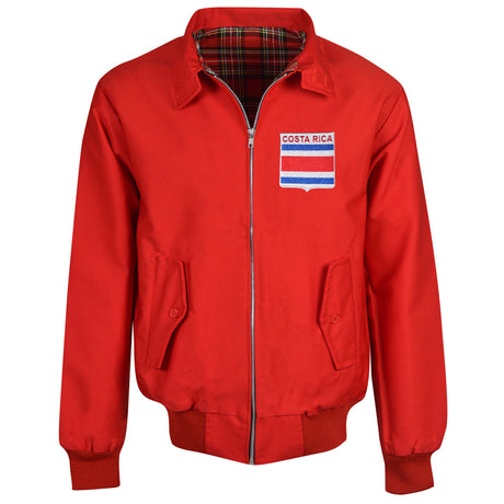 Costa Rica Red Harrington Jacket_0