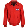 Croatia Red Harrington Jacket_0