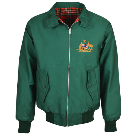 Australia Green Harrington Jacket_0