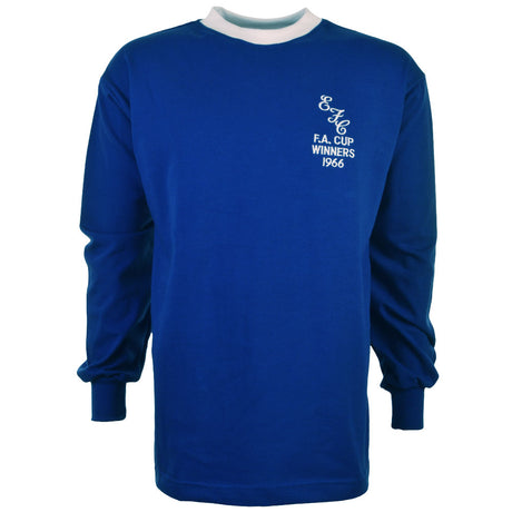Everton 1966 FA Cup Final Kids Retro Football Shirt_0