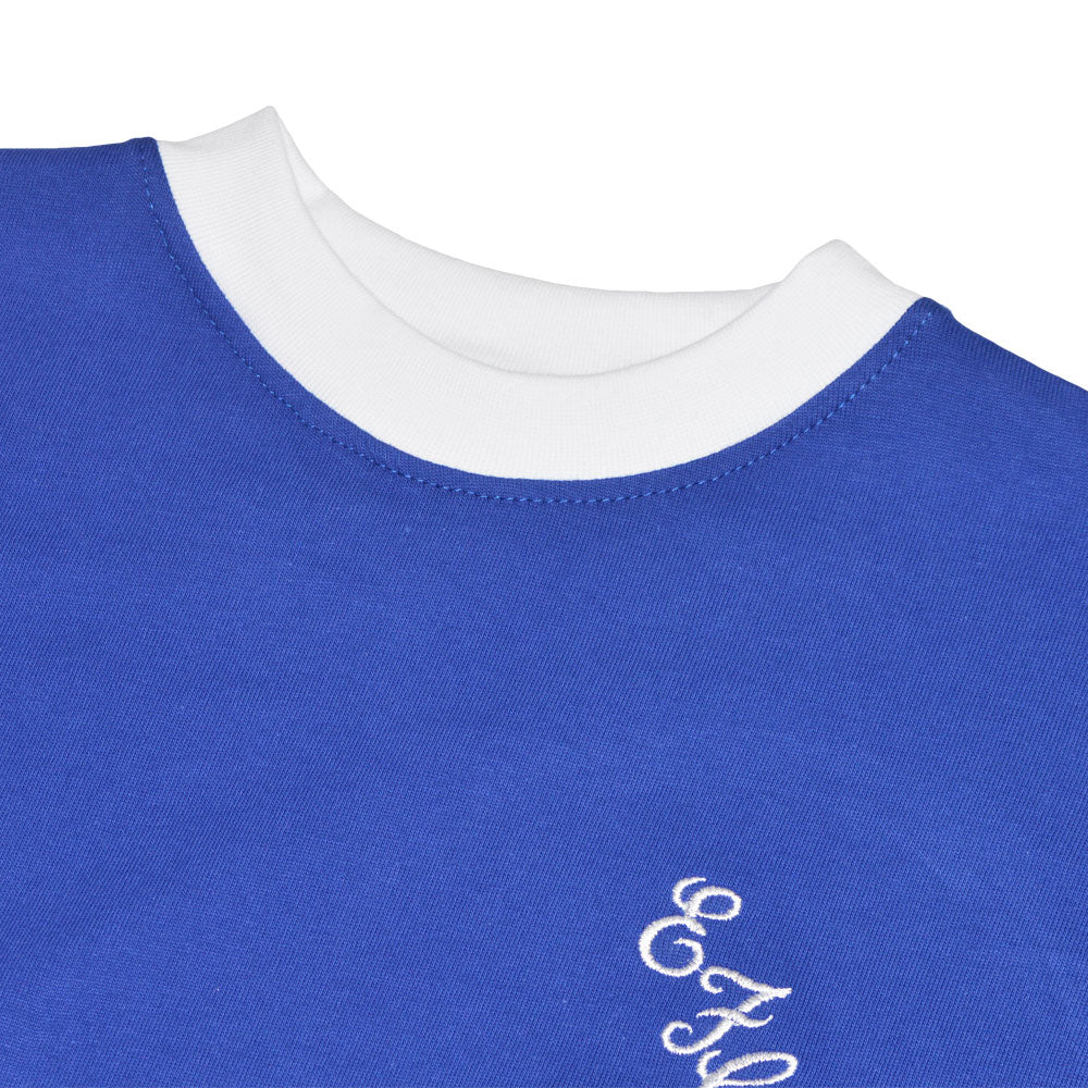 Everton 1966 FA Cup Final Kids Retro Football Shirt_2