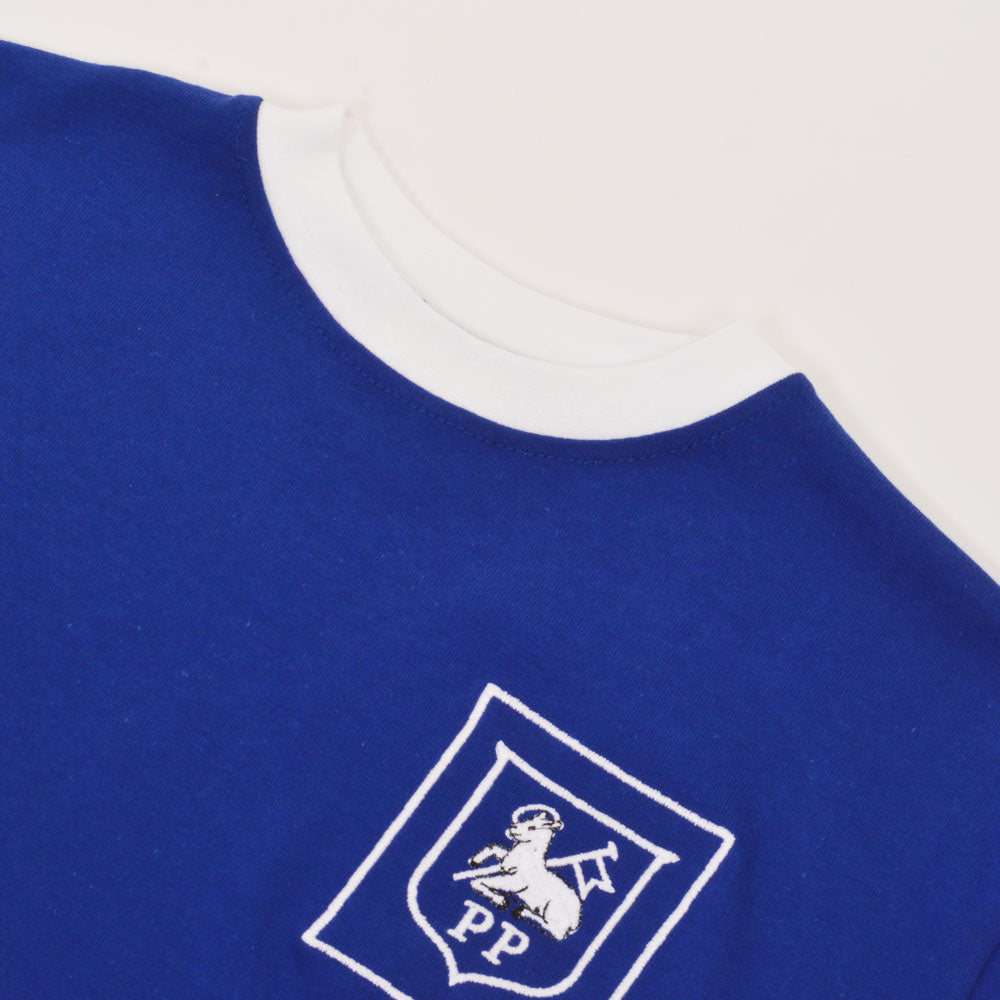 Preston North End 1960s Away Kids Retro Football Shirt_2