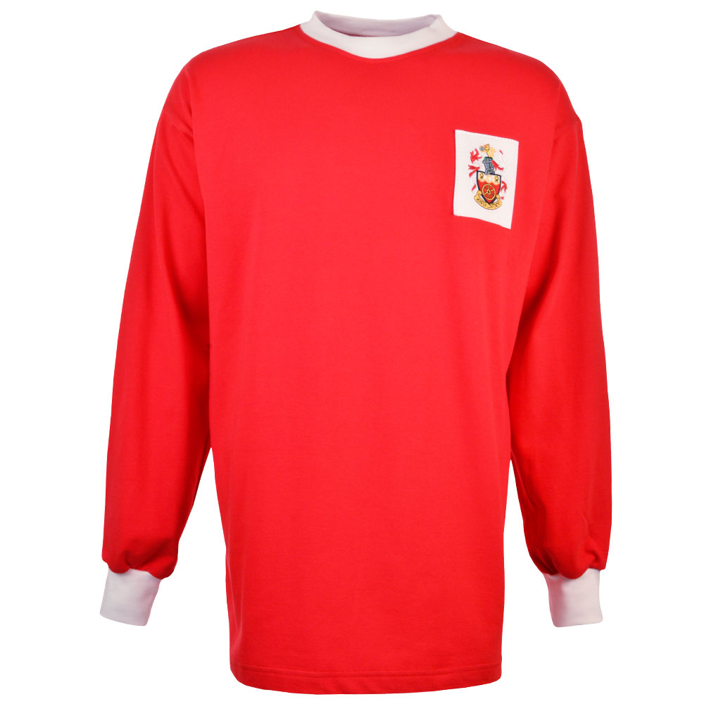 Crewe Alexandra 1960-63 Kids Retro Football Shirt_0