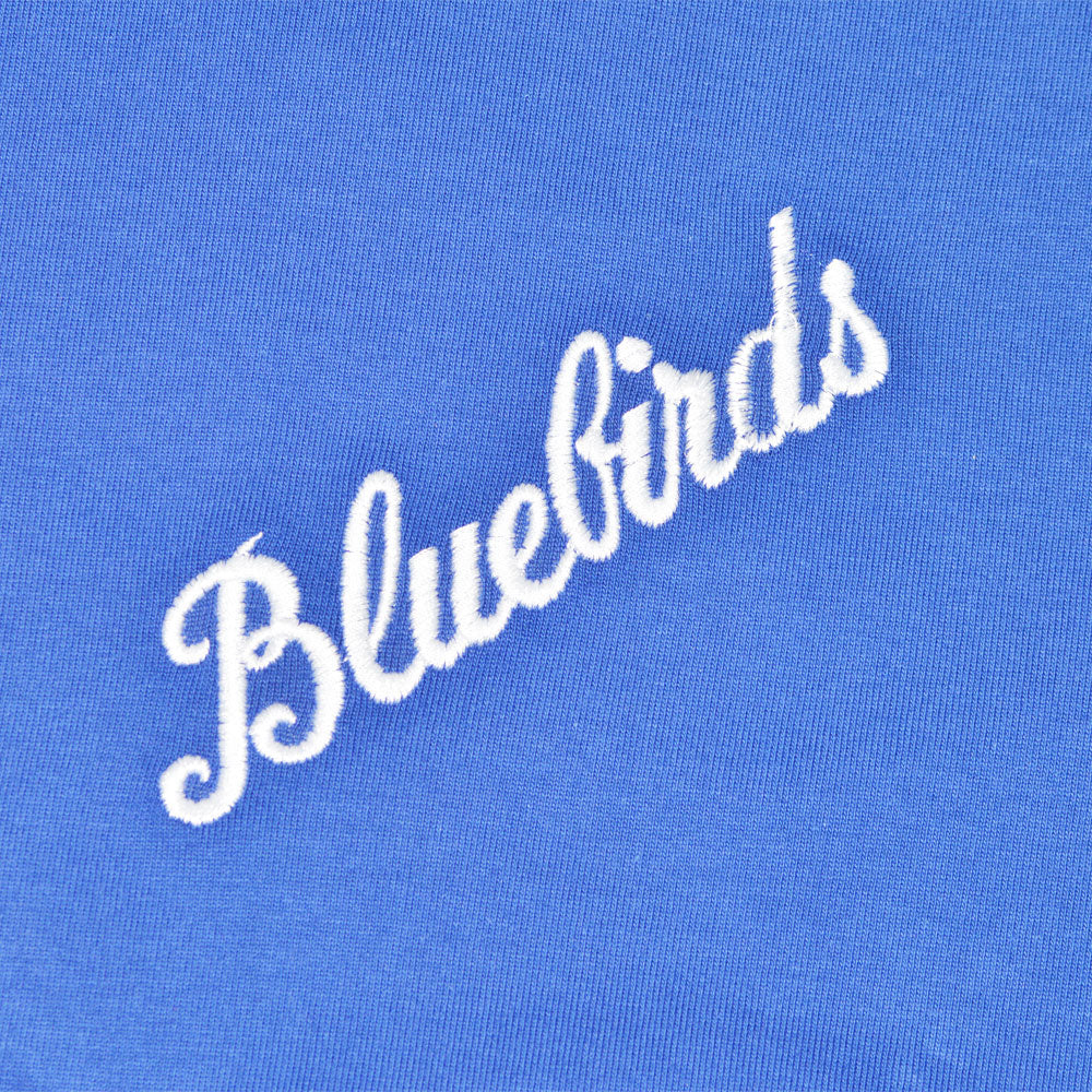 Cardiff City 1960s Bluebird Kids Retro Football Shirt_1