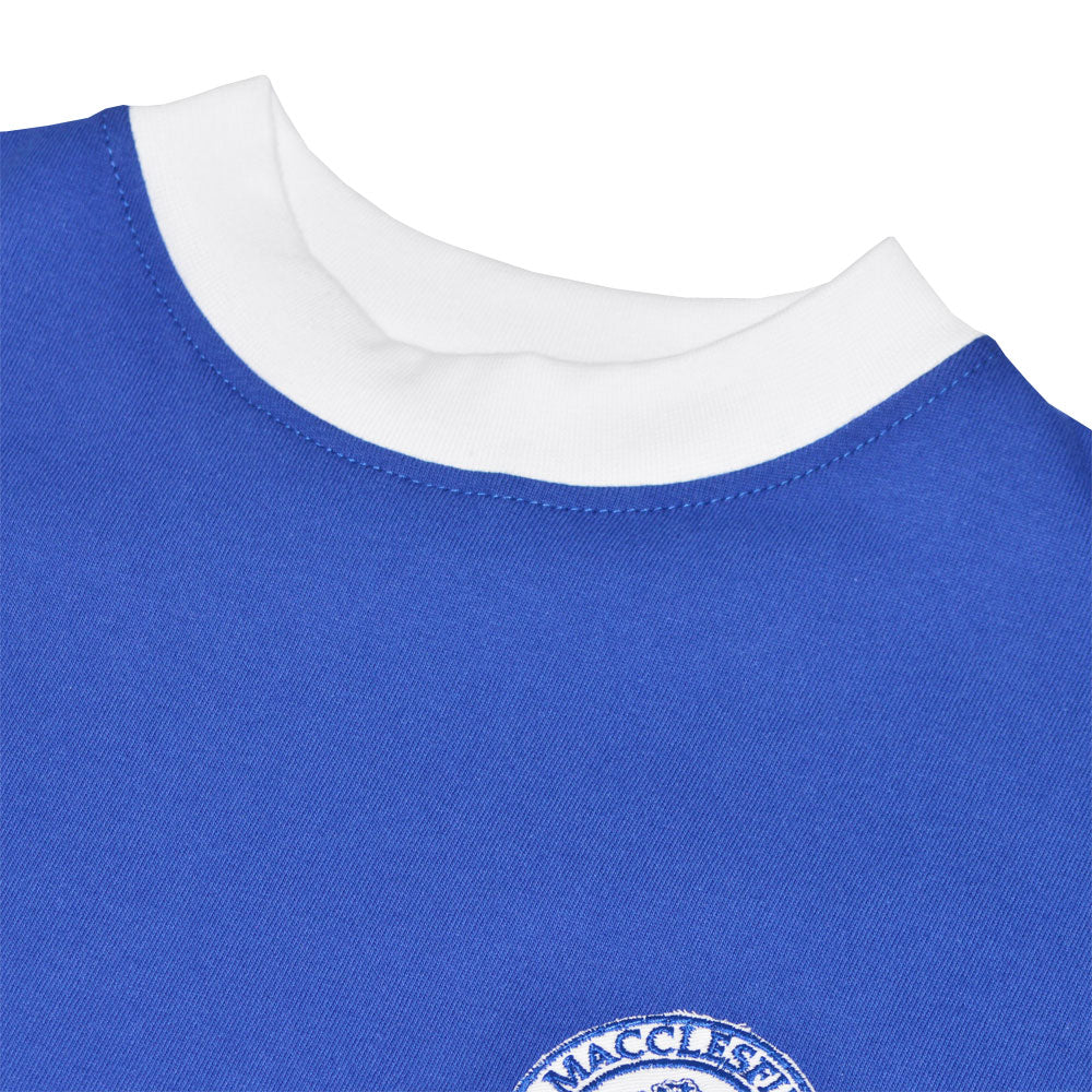 Macclesfield Town 1967 Kids Retro Football Shirt_2