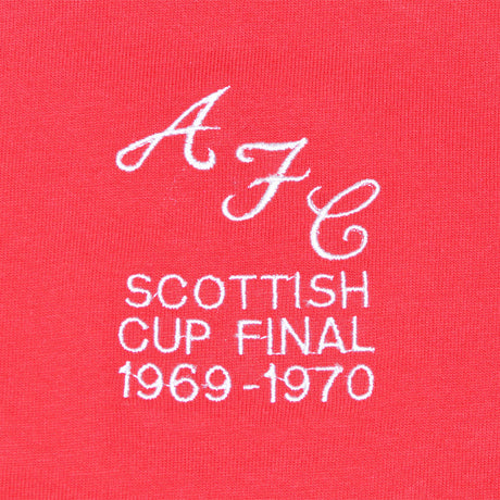 Aberdeen 1970 Scottish Cup Final Kids Retro Shirt_1