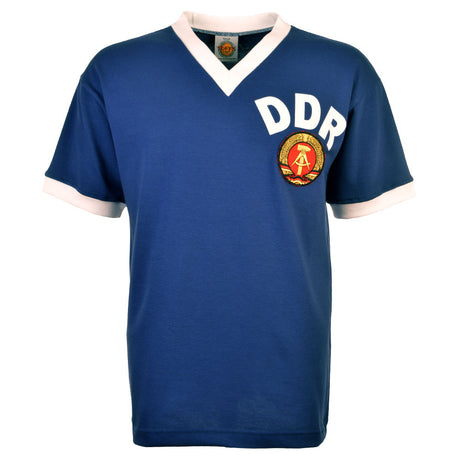 East Germany (DDR) 1974 World Cup Kids Retro Football Shirt_0